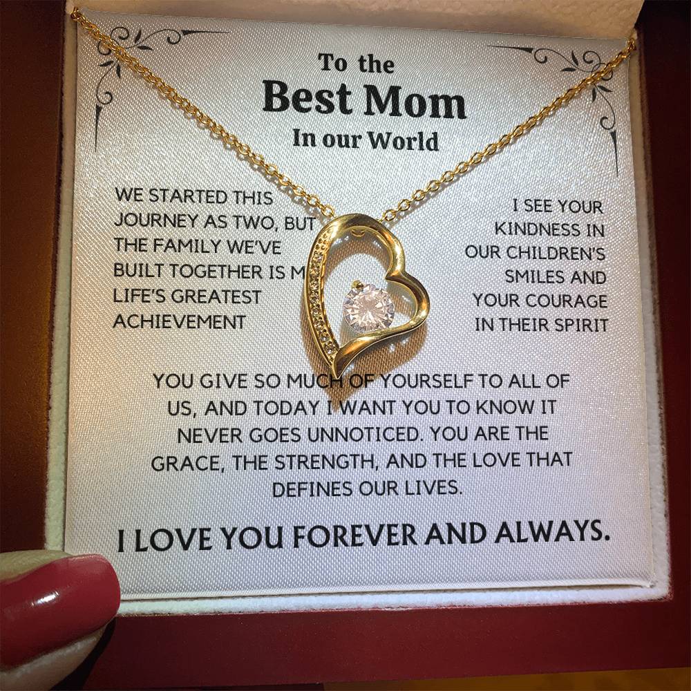 To The Best Mom Necklace