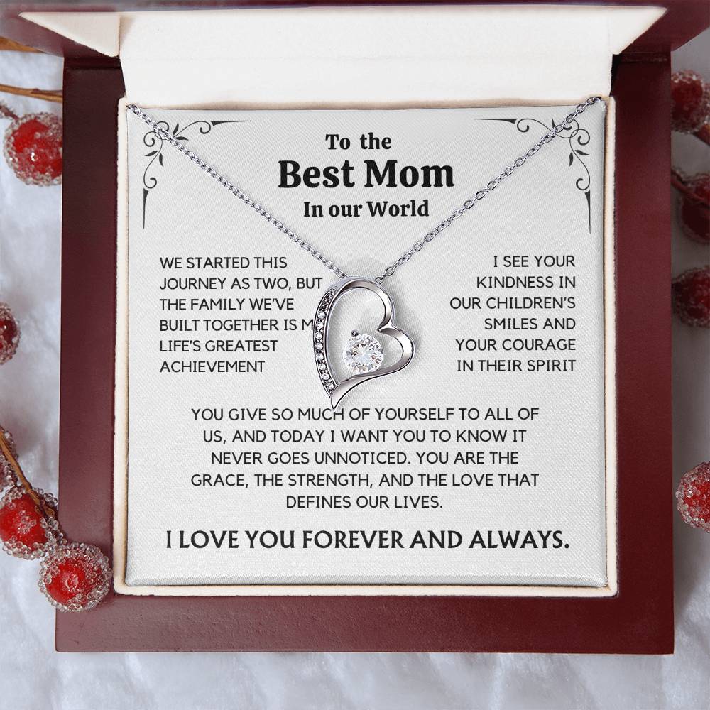 To The Best Mom Necklace
