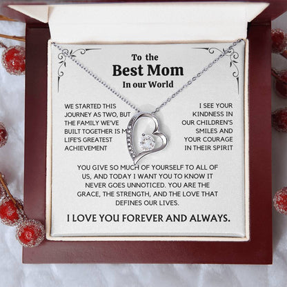 To The Best Mom Necklace
