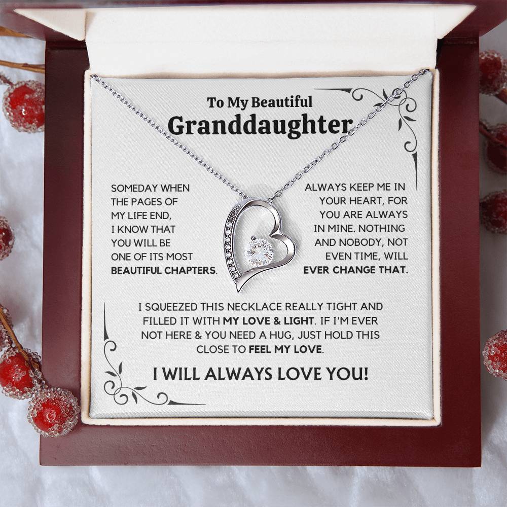 To My Granddaughter- Best gift Ever