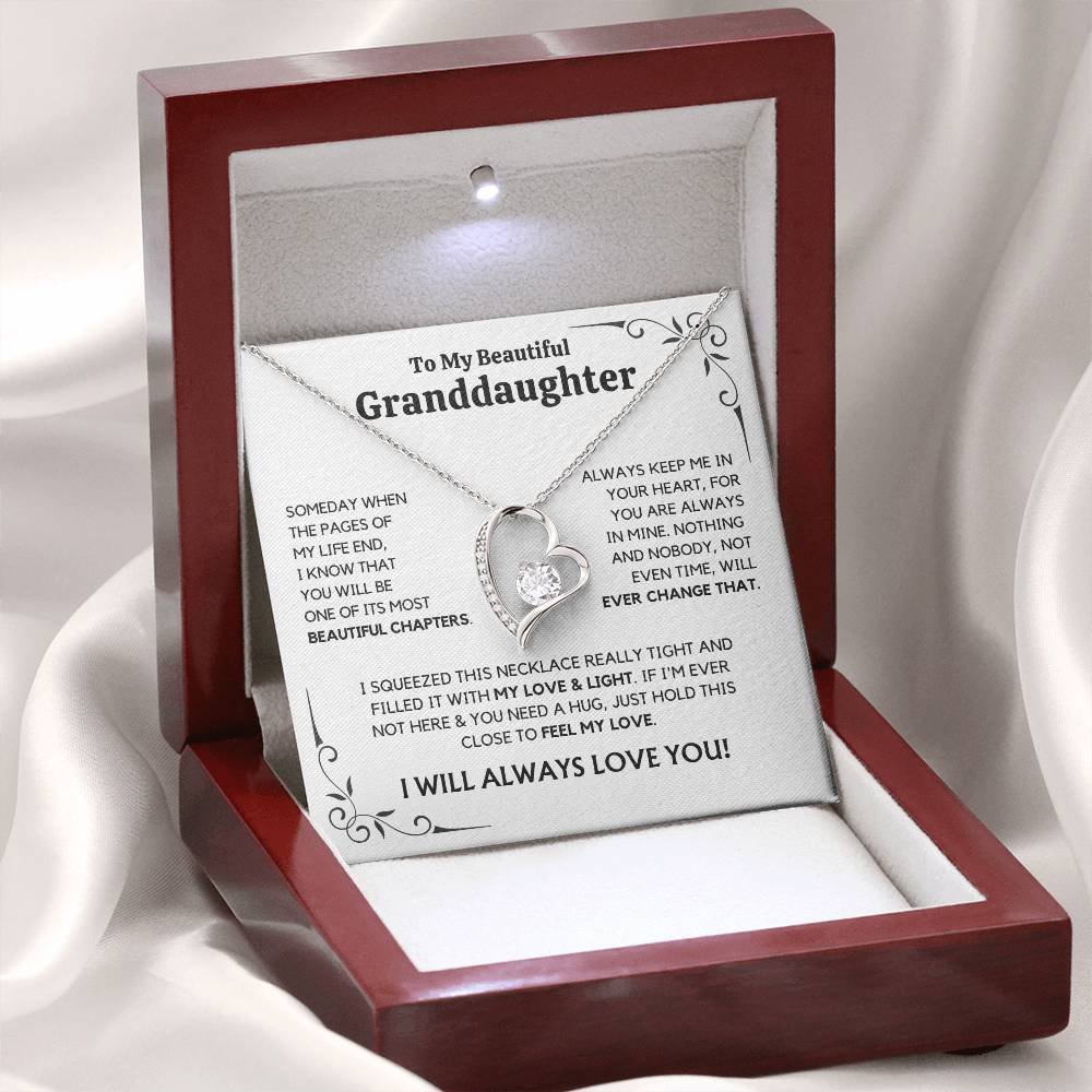 To My Granddaughter- Best gift Ever