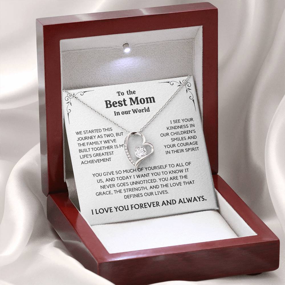 To The Best Mom Necklace