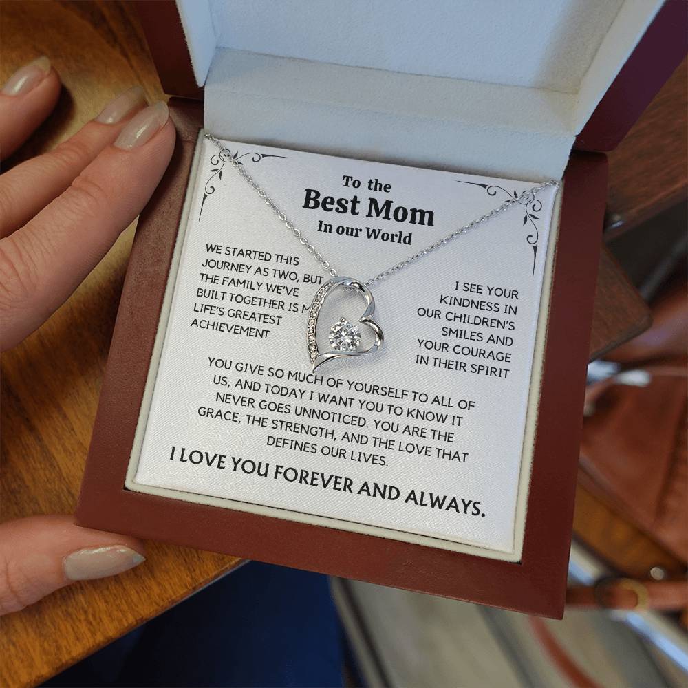 To The Best Mom Necklace