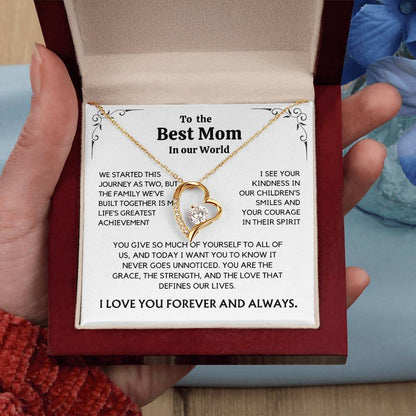 To The Best Mom Necklace