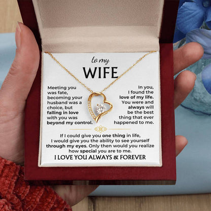 To My Wife- Love you Forever