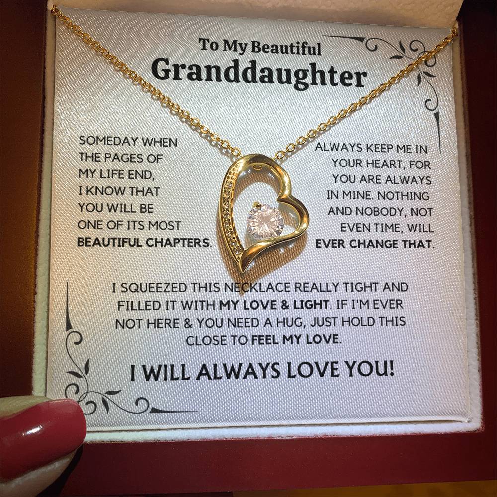 To My Granddaughter- Best gift Ever