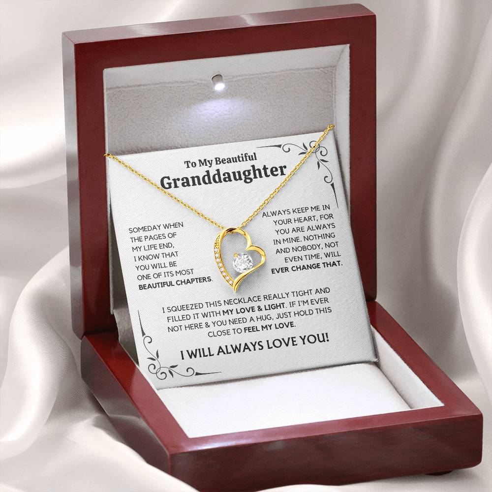 To My Granddaughter- Best gift Ever
