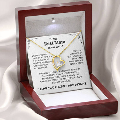 To The Best Mom Necklace