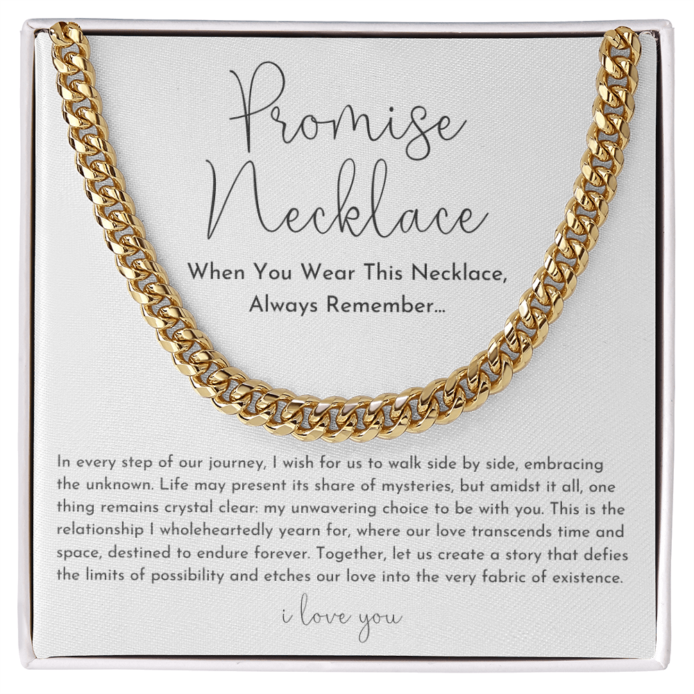 Promise Necklace For Him