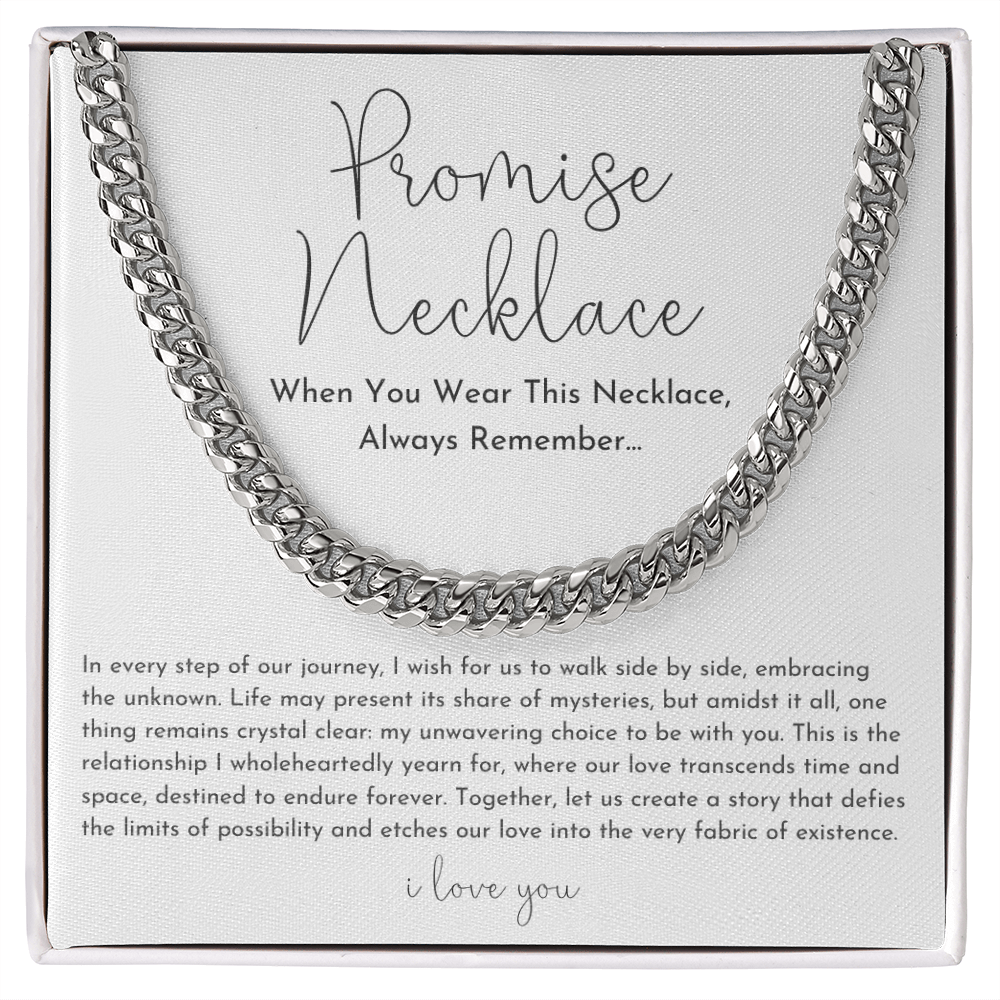 Promise Necklace For Him