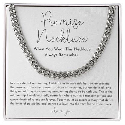 Promise Necklace For Him