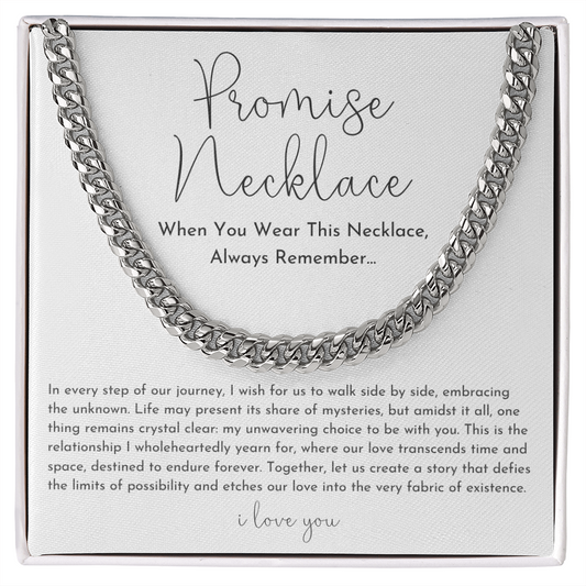 Promise Necklace For Him
