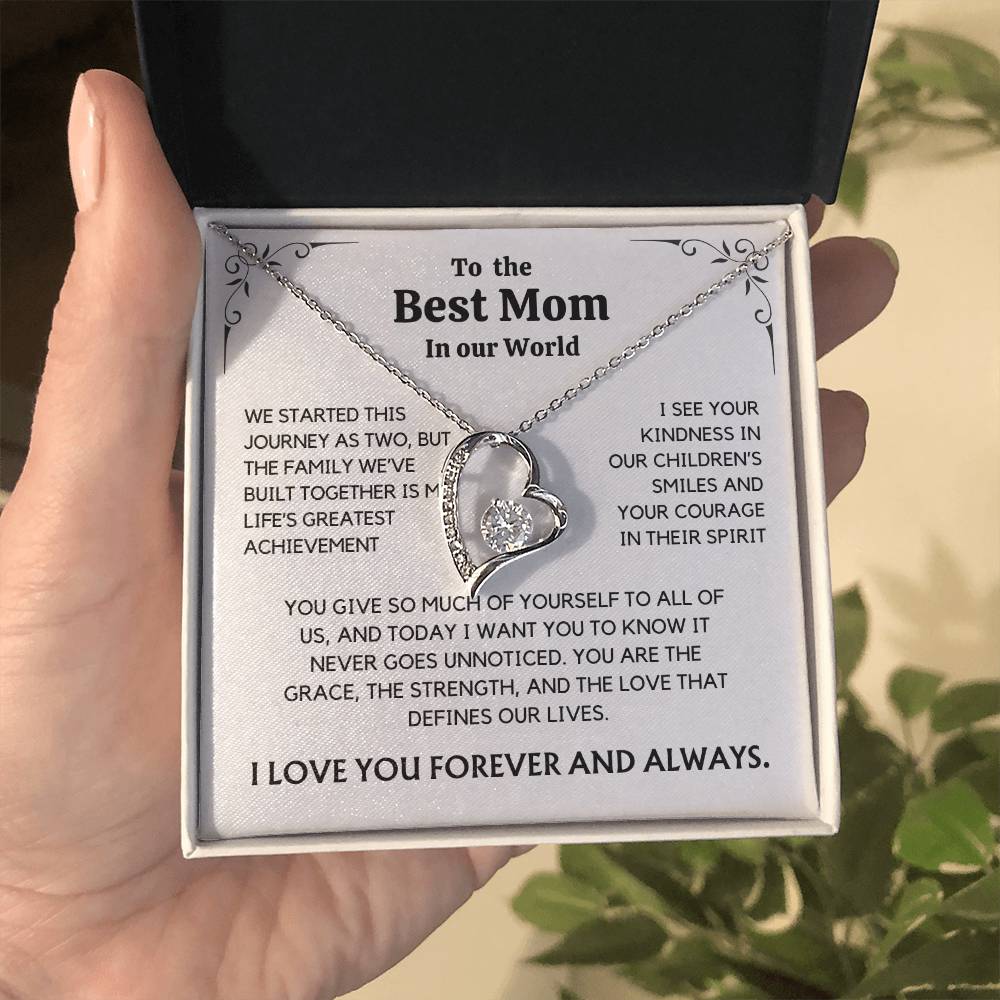 To The Best Mom Necklace