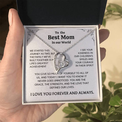 To The Best Mom Necklace