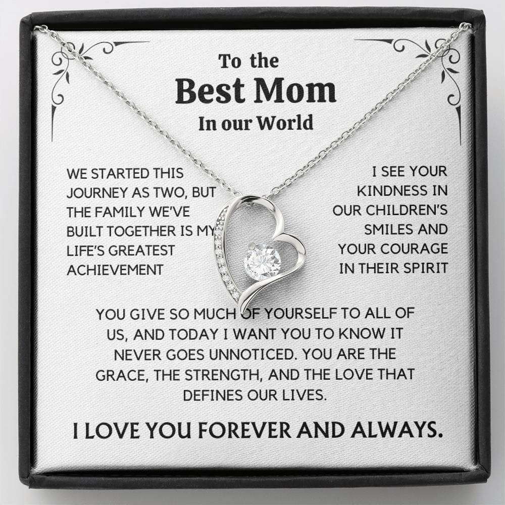 To The Best Mom Necklace