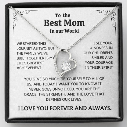To The Best Mom Necklace
