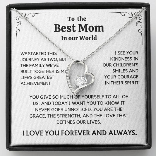 To The Best Mom Necklace