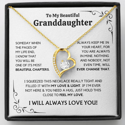To My Granddaughter- Best gift Ever